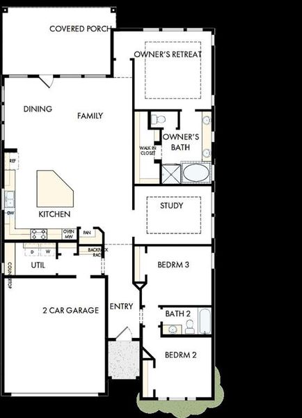 View of floor plan / room layout