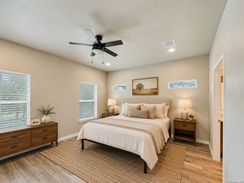 Furnished interior view inside a new home in , Canyon Lake (Image 13).