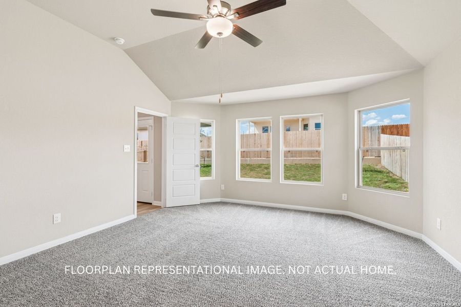 Spacious, unfurnished interior of a new home in Greenspoint Heights, Seguin (Image 12). Spacious, unfurnished interior of a new home in Greenspoint Heights, Seguin (Image 12).