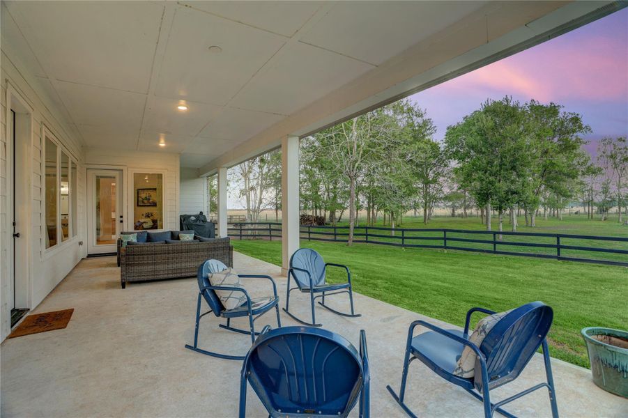 Exterior details and patio area of a home in , Richmond (Image 25).