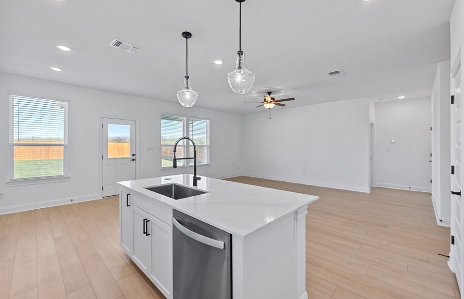 Furnished interior view inside a new home in Lagos, Manor (Image 5).
