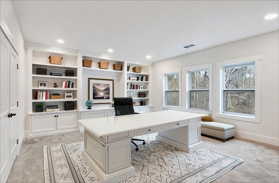 Furnished interior view inside a new home in , Alpharetta (Image 45).