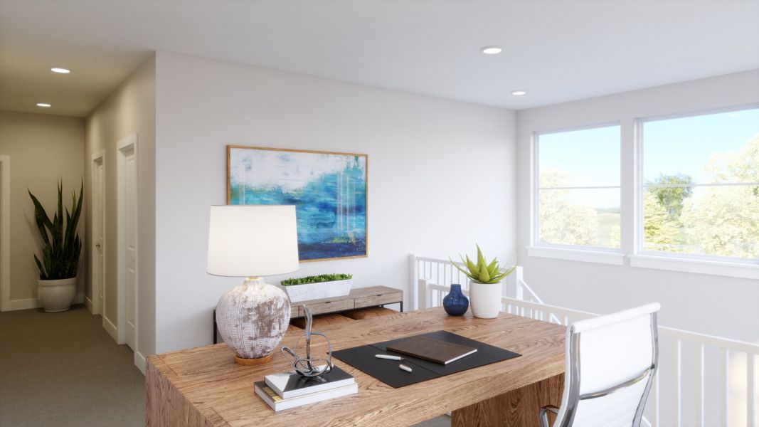 Representative furnished interior of a home built from the 2 by Trumark Homes in Trumark Homes at Tanterra, Parker (Image 15).