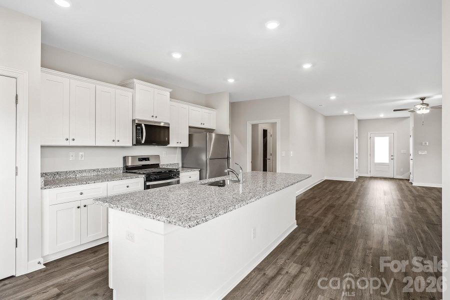 Furnished interior view inside a new home in , Charlotte (Image 7).
