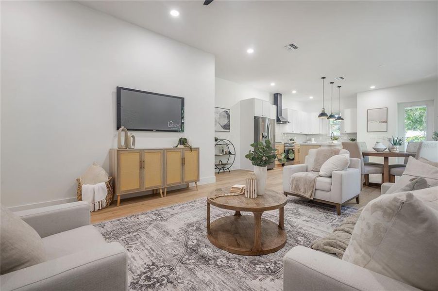 Furnished interior view inside a new home in , Tampa (Image 5).