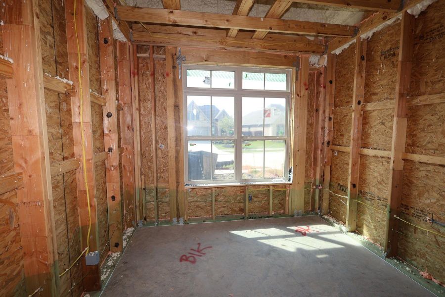 In-progress construction of a new home in Meridiana - Terrace Collection, Manvel, TX (Image 4).