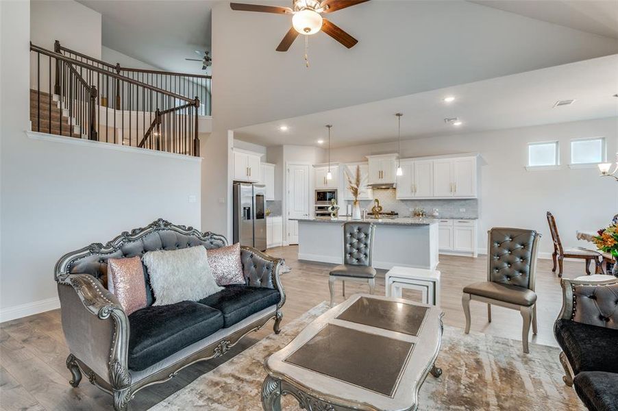 Furnished interior view inside a new home in , Mansfield (Image 6).