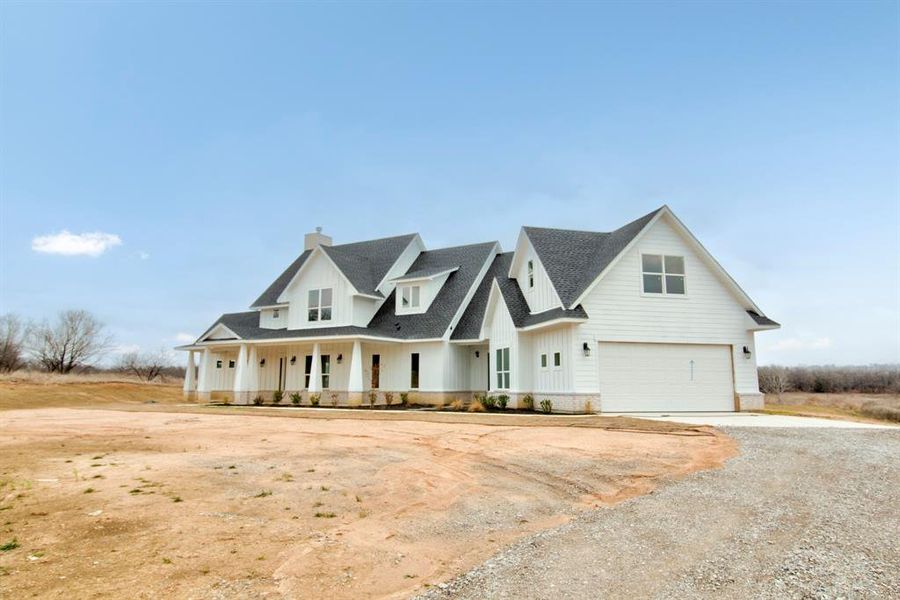 Front exterior of a new home in , Sunset, TX, highlighting curb appeal (Image 18).
