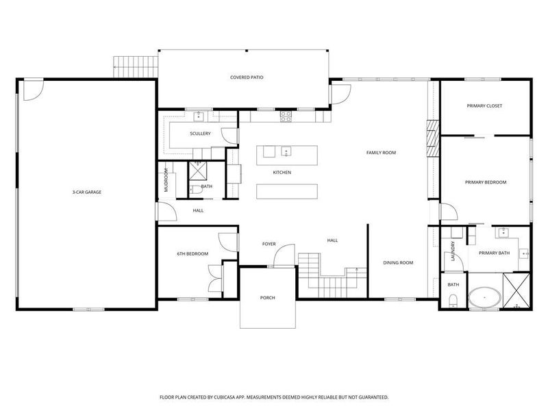 2D floor plan layout of this home in , Marietta, GA (Image 5).