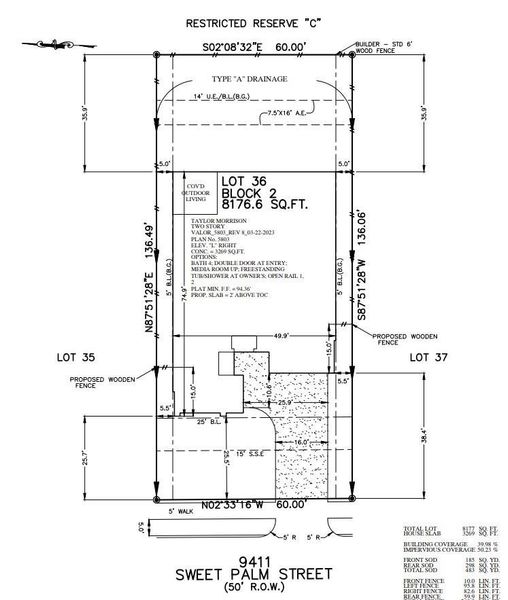 2D floor plan layout of this home in Trillium 60s, Richmond, TX (Image 2). 2D floor plan layout of this home in Trillium 60s, Richmond, TX (Image 2).