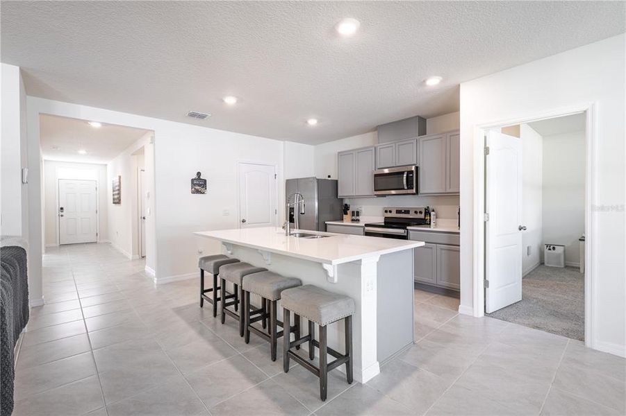 Furnished interior view inside a new home in Magnolia Pointe, Umatilla (Image 16).