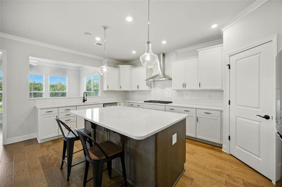 Furnished interior view inside a new home in , Cumming (Image 10).