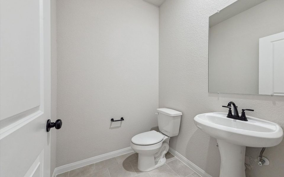Furnished interior view inside a new home in Elyson, Katy (Image 6).