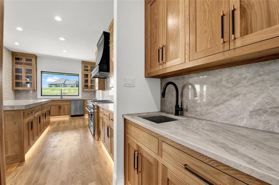 Furnished interior view inside a new home in , Weatherford (Image 3).