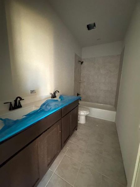 In-progress construction of a new home in Terra Escalante, Blue Ridge, TX (Image 13).