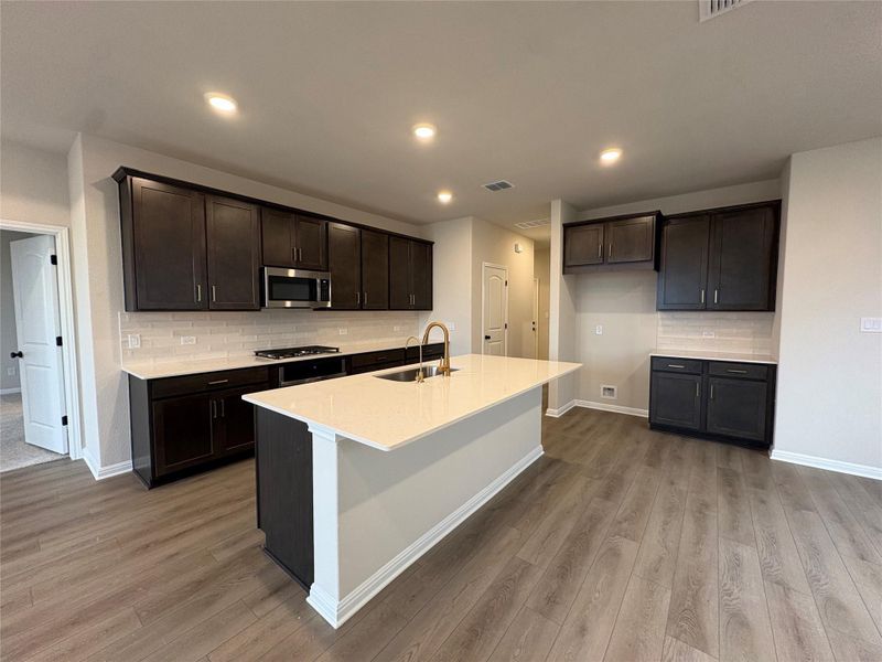 Furnished interior view inside a new home in Willow Springs, Buda (Image 10).