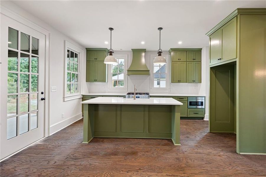 Furnished interior view inside a new home in , Carrollton (Image 10).