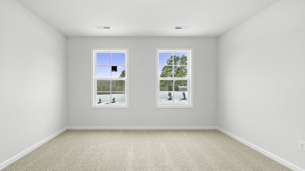 Spacious, unfurnished interior of a new home in Lybrook Village, Advance (Image 10). Spacious, unfurnished interior of a new home in Lybrook Village, Advance (Image 10).