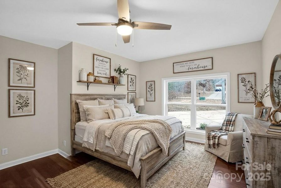 Furnished interior view inside a new home in , Statesville (Image 7).