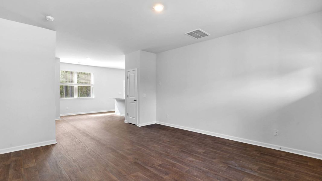 Representative unfurnished interior of a home built from the BRANDON by D.R. Horton in Rivers Reach, Yemassee (Image 16).