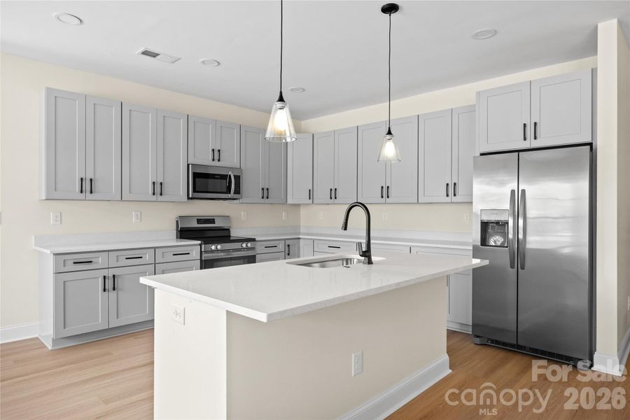 Furnished interior view inside a new home in , Troutman (Image 10).