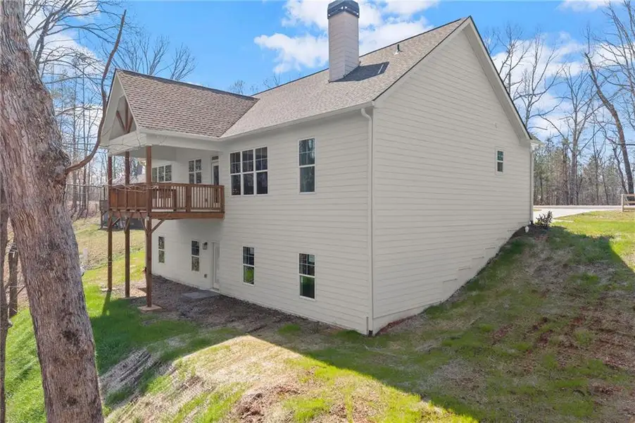 Exterior details and patio area of a home in , Waleska (Image 3). Exterior details and patio area of a home in , Waleska (Image 3).