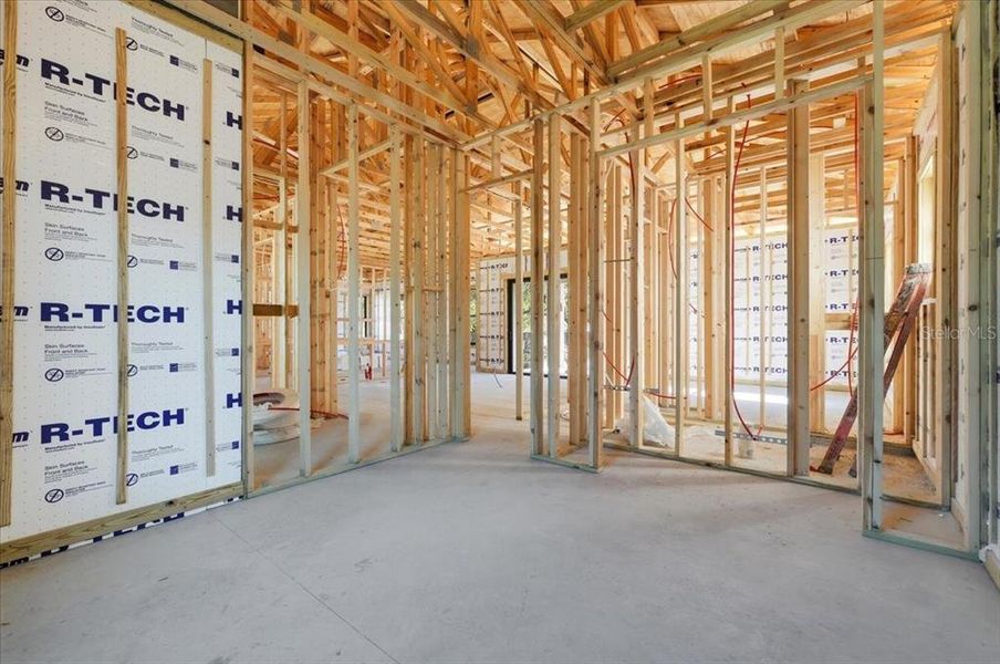 In-progress construction of a new home in , Avon Park, FL (Image 29).