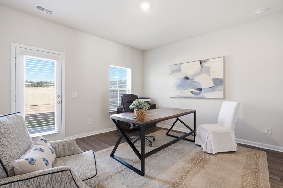 Representative furnished interior of a home built from the Aspen 3 Exterior by McGuinn Homes in Liberty Village, Hinesville (Image 4).