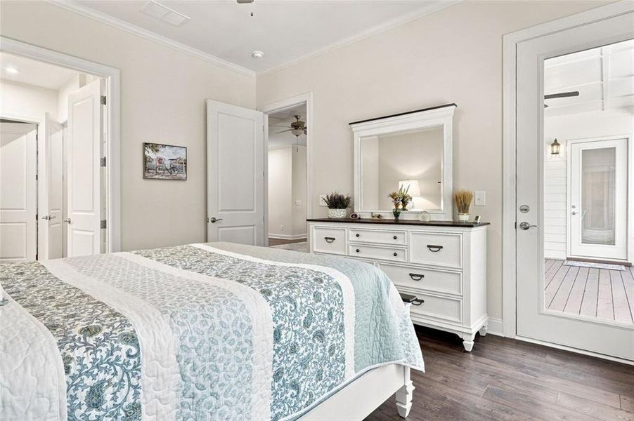 Furnished interior view inside a new home in , Ellijay (Image 11).