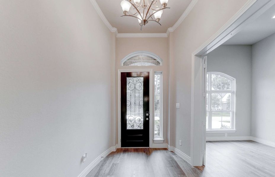 Representative unfurnished interior of a home built from the 3049 by Ravenna Homes in The Woodlands Hills 65′, Willis (Image 18). Representative unfurnished interior of a home built from the 3049 by Ravenna Homes in The Woodlands Hills 65′, Willis (Image 18).