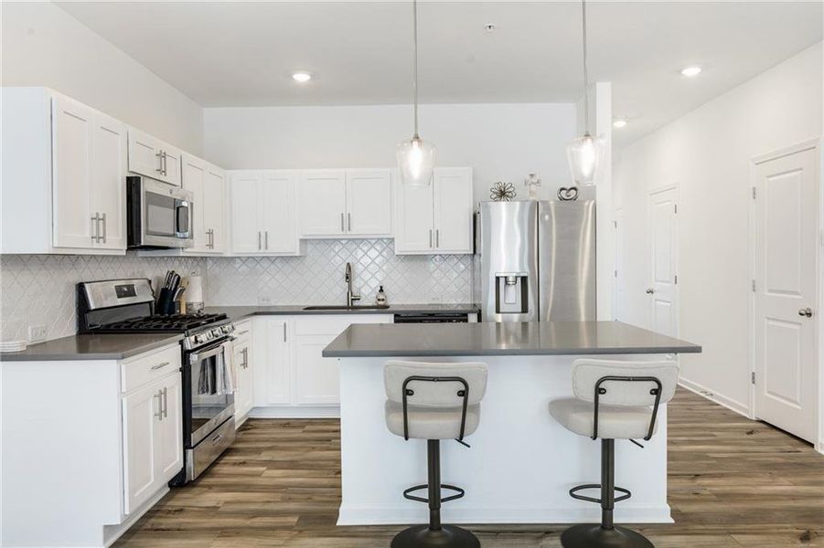 Furnished interior view inside a new home in Laurelwood, Douglasville (Image 9).