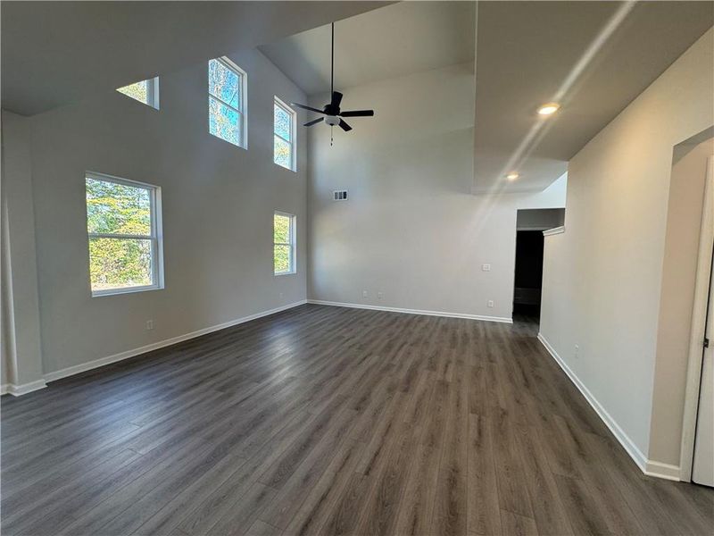 Spacious, unfurnished interior of a new home in The Reserve at Willow Oaks, Canton (Image 11). Spacious, unfurnished interior of a new home in The Reserve at Willow Oaks, Canton (Image 11).