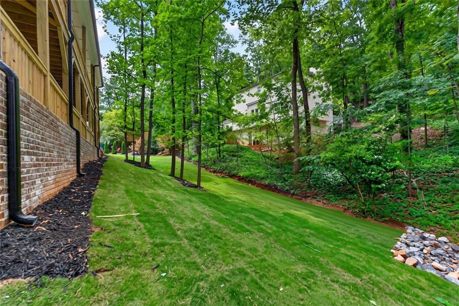 Exterior details and patio area of a home in , Cumming (Image 34).