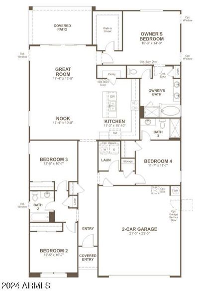 Slate Floor Plan