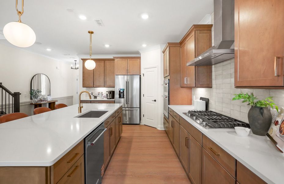 Representative furnished interior of a home built from the Murphy by Pulte Homes in Cannon Run, Concord (Image 37).