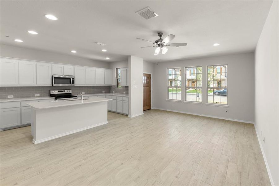 Furnished interior view inside a new home in Sanger Circle, Sanger (Image 10). Furnished interior view inside a new home in Sanger Circle, Sanger (Image 10).
