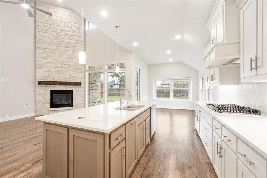 Furnished interior view inside a new home in Mockingbird Heights Classic 60, Midlothian (Image 16).