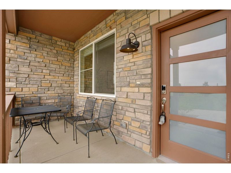Exterior details and patio area of a home in , Broomfield (Image 27).