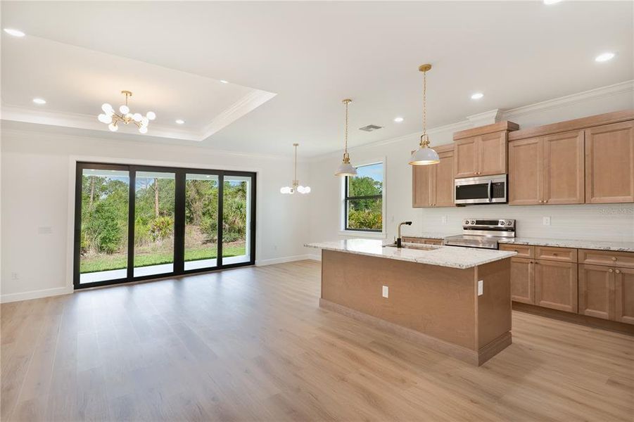 Furnished interior view inside a new home in , Port Charlotte (Image 12).
