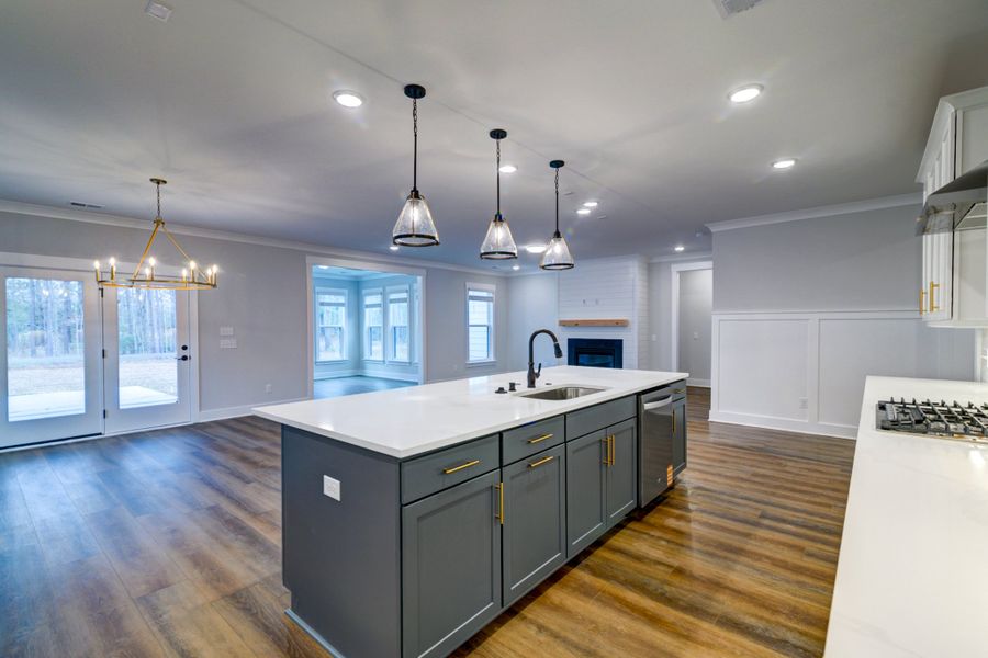Representative furnished interior of a home built from the Sumter by Center Park Homes in Sweetbay Cove, Summerville (Image 10). Representative furnished interior of a home built from the Sumter by Center Park Homes in Sweetbay Cove, Summerville (Image 10).