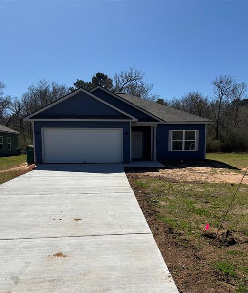 oversized yard and double drive way