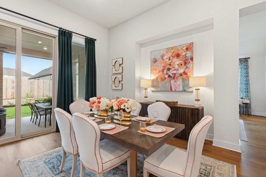 Representative Dining Room - some options shown Representative Dining Room - some options shown