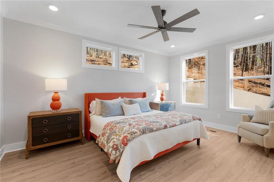 Furnished interior view inside a new home in , Ball Ground (Image 36).