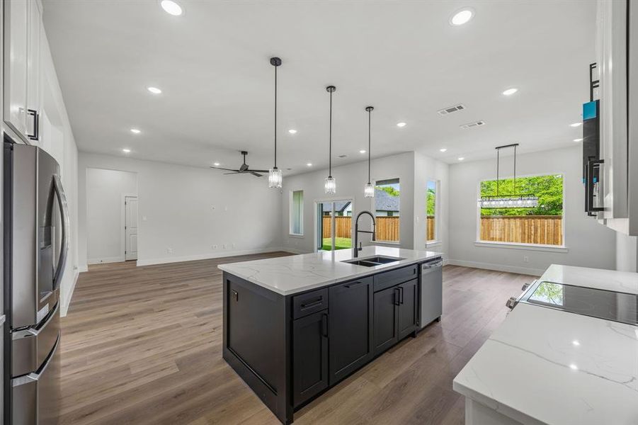 Furnished interior view inside a new home in , Tool (Image 3). Furnished interior view inside a new home in , Tool (Image 3).