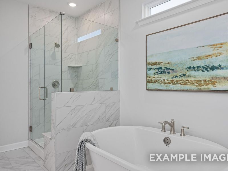 Furnished interior view inside a new home in Tobacco Road, Angier (Image 11).