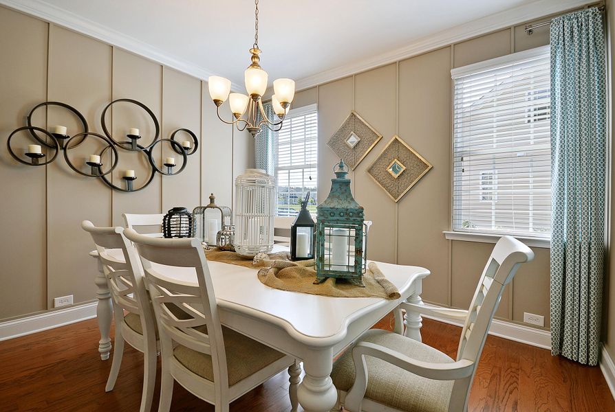 Furnished interior view inside a new home in , Summerville (Image 10). Furnished interior view inside a new home in , Summerville (Image 10).