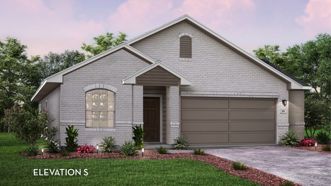 Representative exterior photo of a completed home built from the Aquila by CastleRock Communities in Sagebrook, Argyle, TX (Image 16). Representative exterior photo of a completed home built from the Aquila by CastleRock Communities in Sagebrook, Argyle, TX (Image 16).