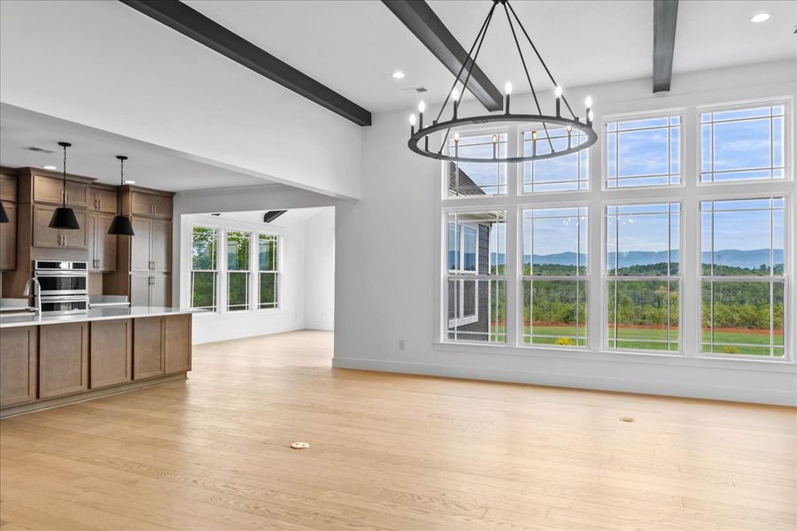 Representative unfurnished interior of a home built from the Converse Elite by Enchanted Homes in Pointe Summit, Slater-Marietta (Image 21).