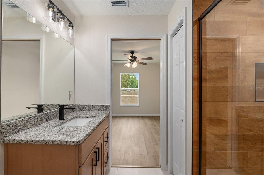 Furnished interior view inside a new home in , Dunnellon (Image 16).
