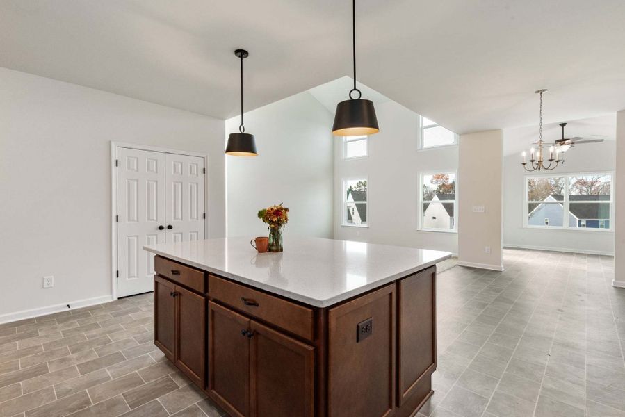 Standard Kitchen w/Upgrades and Dining Room